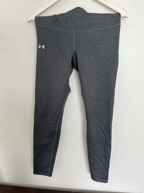 Women’s Under Armour Charcoal Gray Compression Athletic Leggings